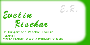 evelin rischar business card